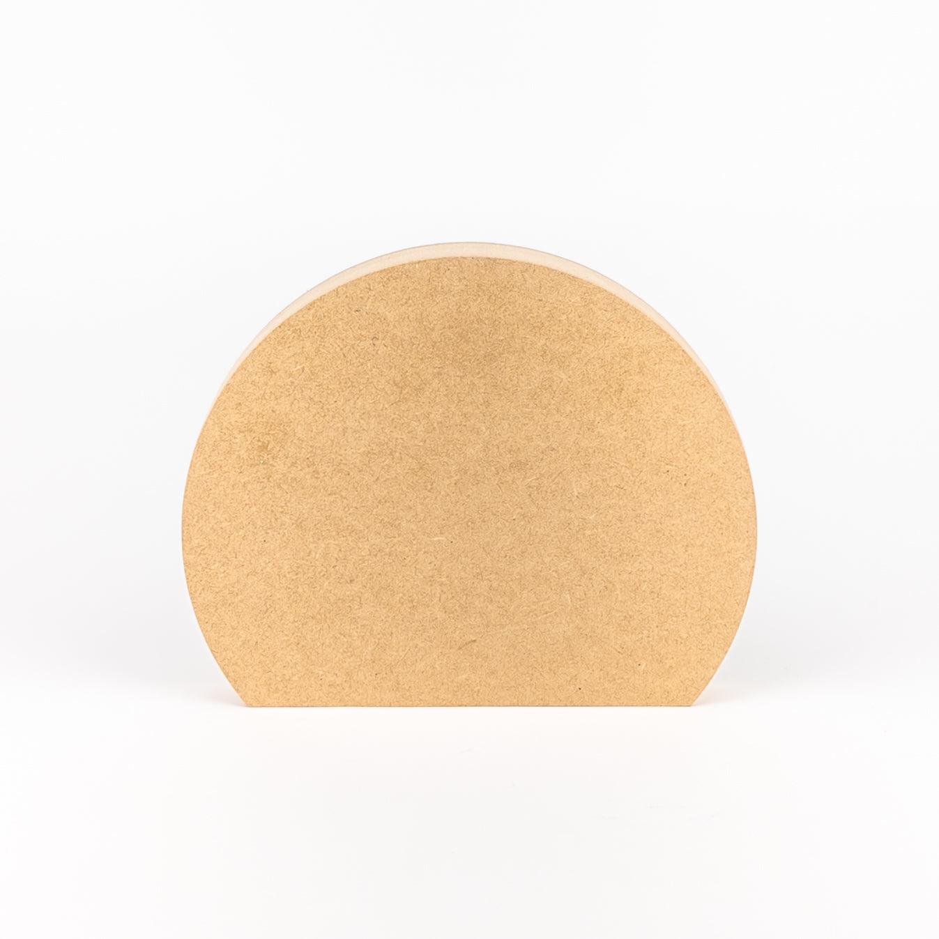 Semi-Circle Solid MDF Block