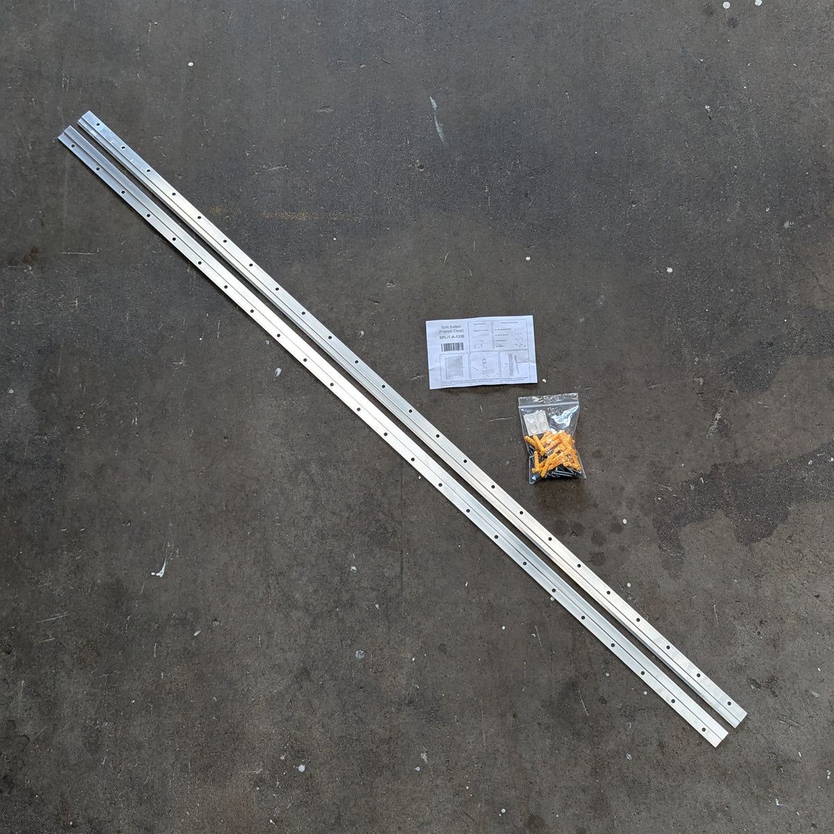 Z Bar Hanger (French cleat) - Long 1220mm