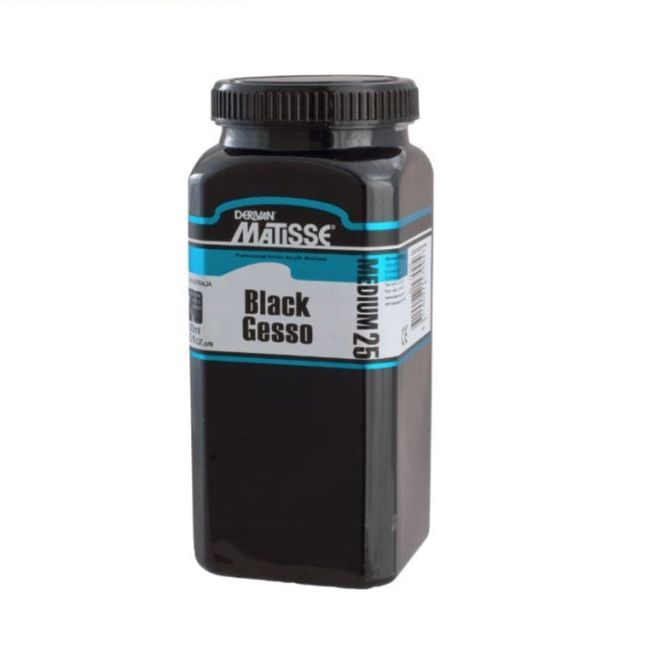Matisse Black Gesso 500ml