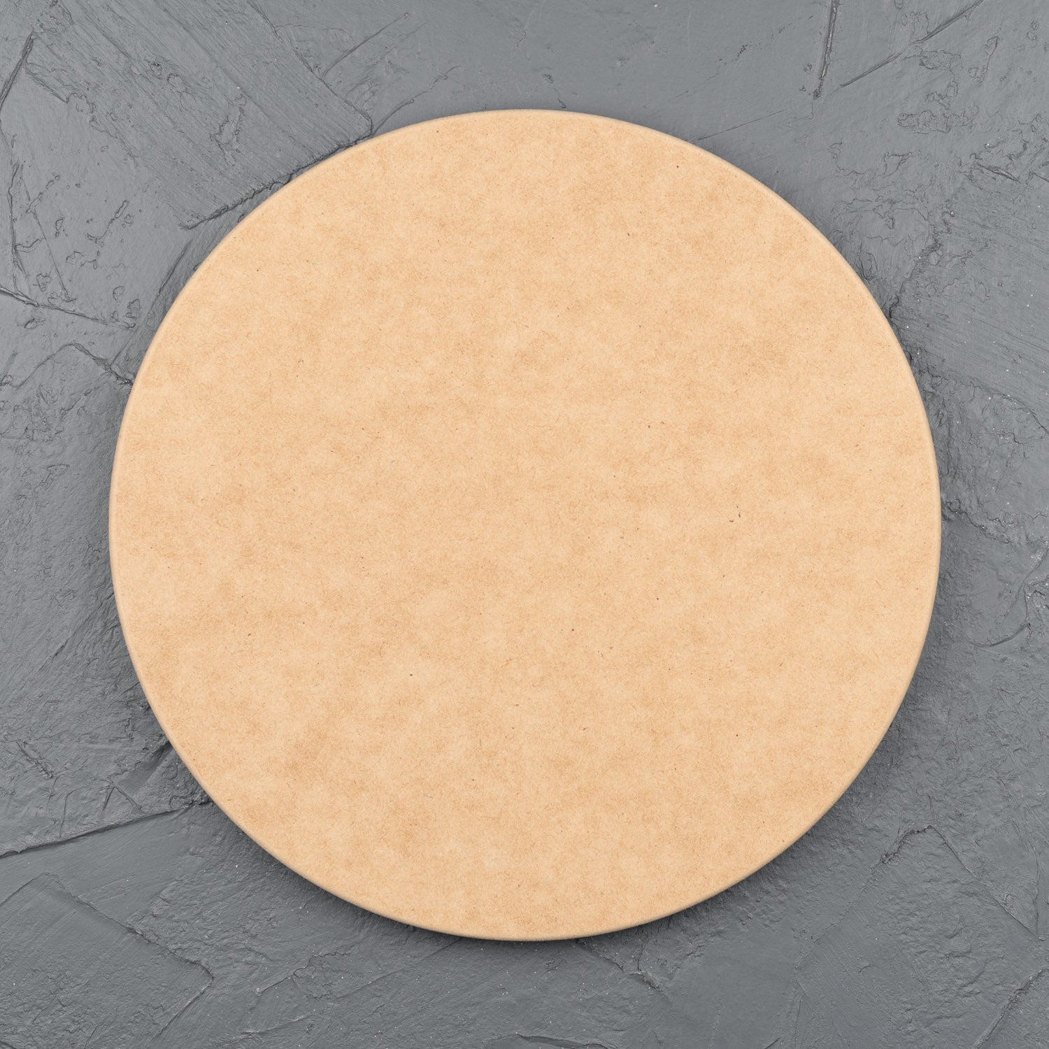 Unprimed Round Art Boards 2pack