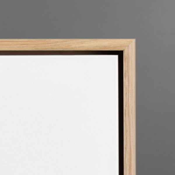 Vic Ash Floating Frame with Primed Art Board - Square/Rectangle