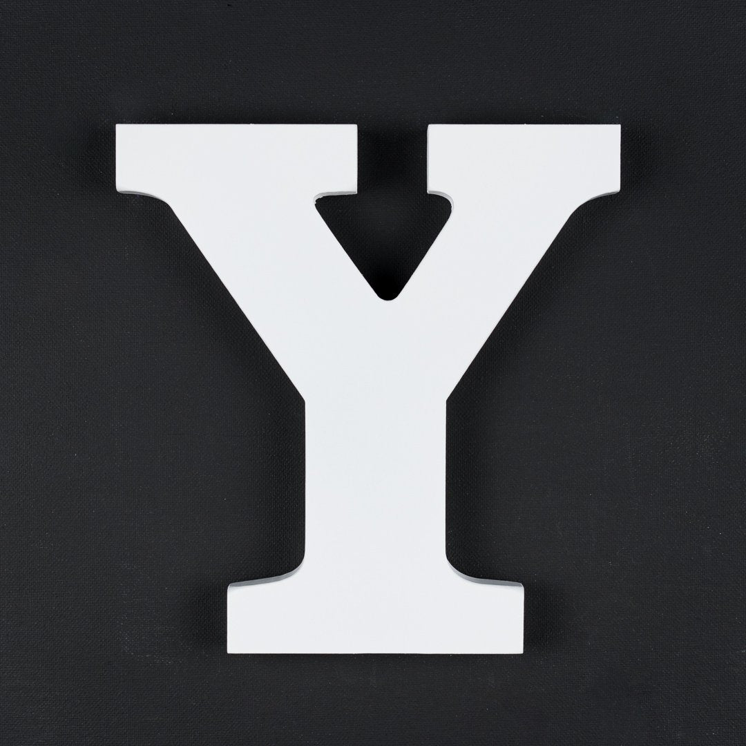 Y timber letter