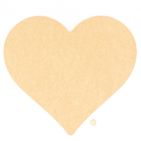 Heart MDF board