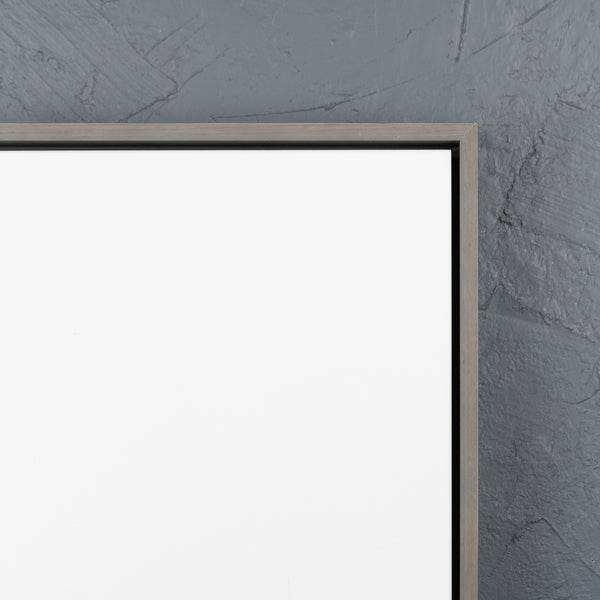 Warm Grey Floating Frame with Primed Art Board - Square/Rectangle