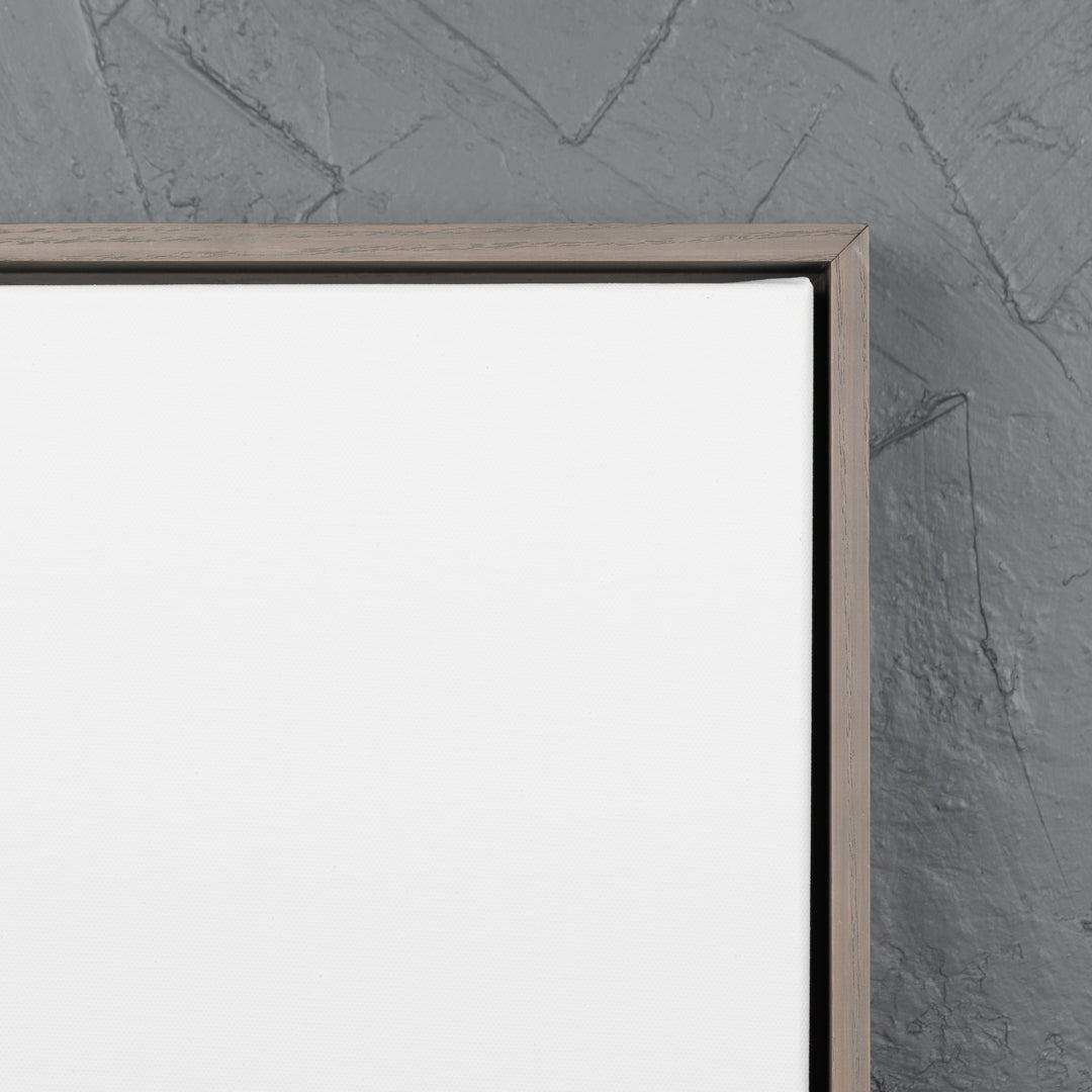 CreateArt Triple Primed Artist Cotton Canvas with Floating Frame
