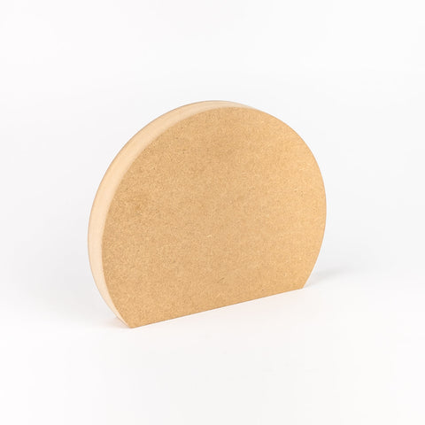 Semi-Circle Solid MDF Block
