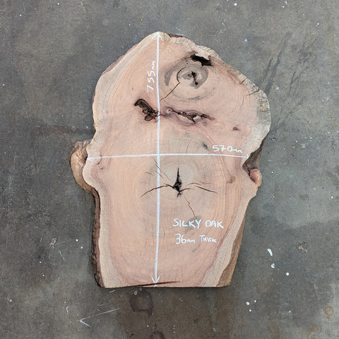 Silky Oak Timber Slab