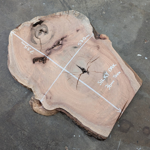 Silky Oak Timber Slab