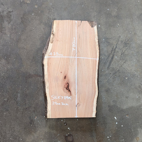 Silky Oak Timber Slab