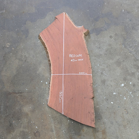 Redgum Timber Slab