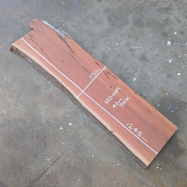 Redgum Timber Slab