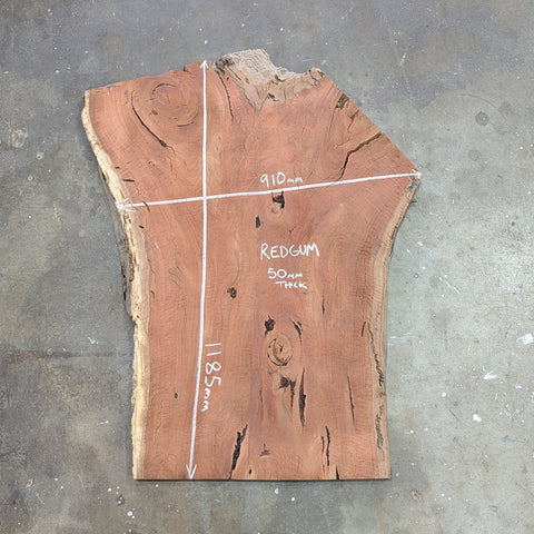 Redgum Timber Slab