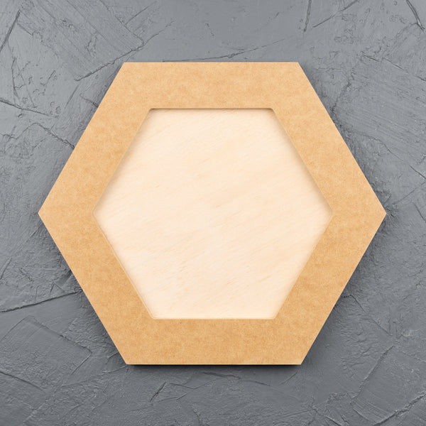 Pine Art Boards - Hexagon