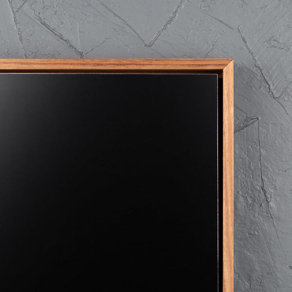 Blackwood Floating Frame with Premium Black Aluminium Art Board - Gloss/Matte - Square/Rectangle