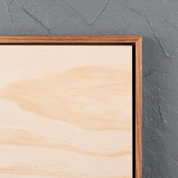 Blackwood Floating Frame with Premium Pine Art Board - Square/Rectangle