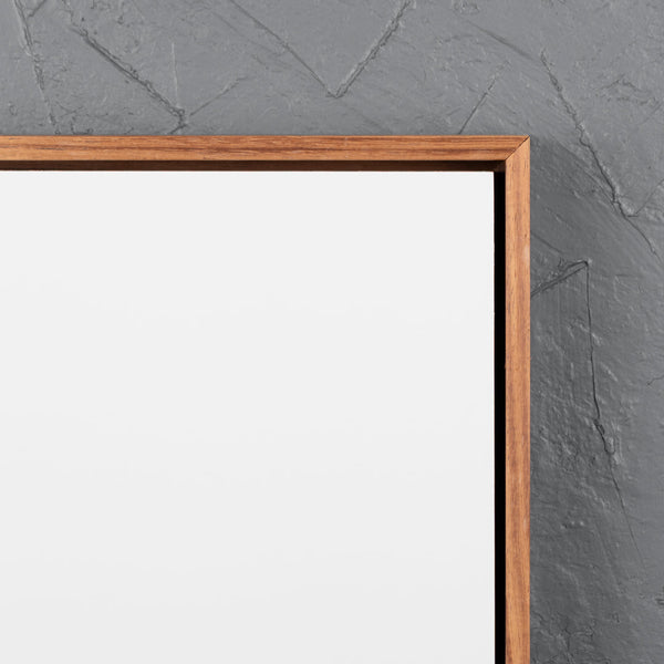 Blackwood Floating Frame with Premium White Aluminium Art Board - Gloss/Matte - Square/Rectangle