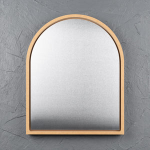 Framed arch aluminium raw art panel for acrylic paints, oil paints, structure medium, spray paints, gouache, resin.