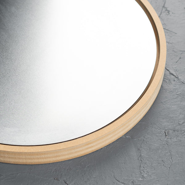 Round Floating Frame with RAW Aluminium Art Board