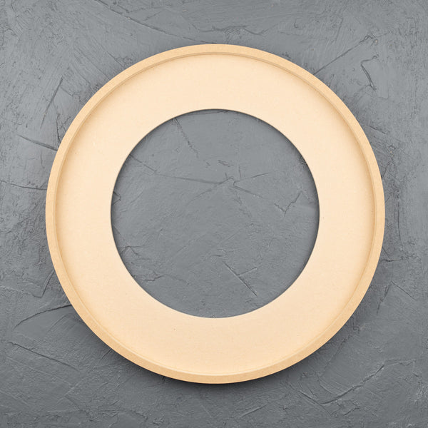 Round Floating Frame with Pine Art Board