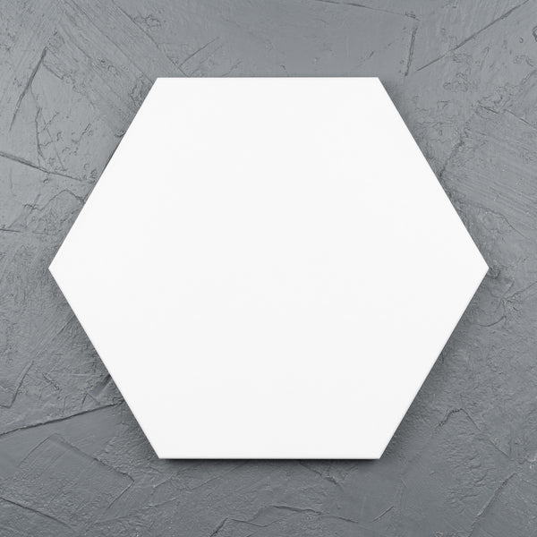 Primed Art Boards - Hexagon