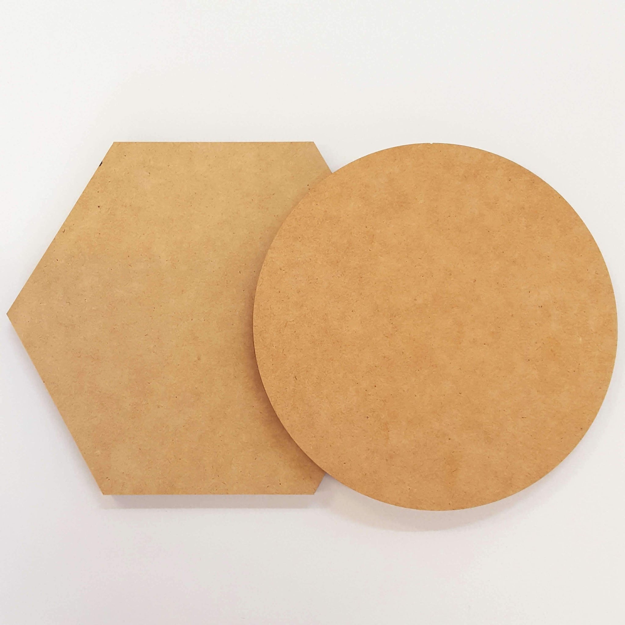 Round - Hex - Square - Triangle MDF Solids 20cm-30cm-40cm – Art Boards ...