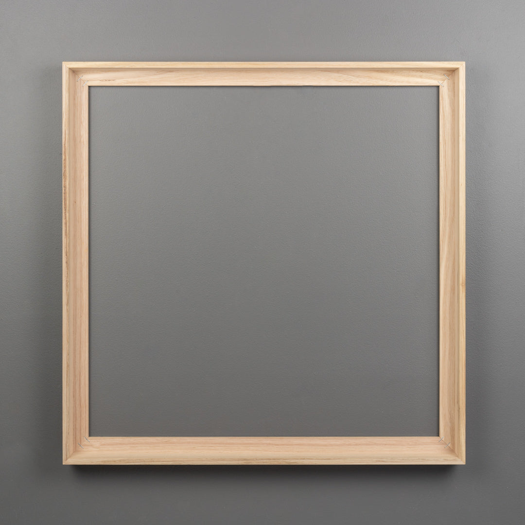 Vic Ash Floating Frame with Premium Birch Art Board - Square/Rectangle
