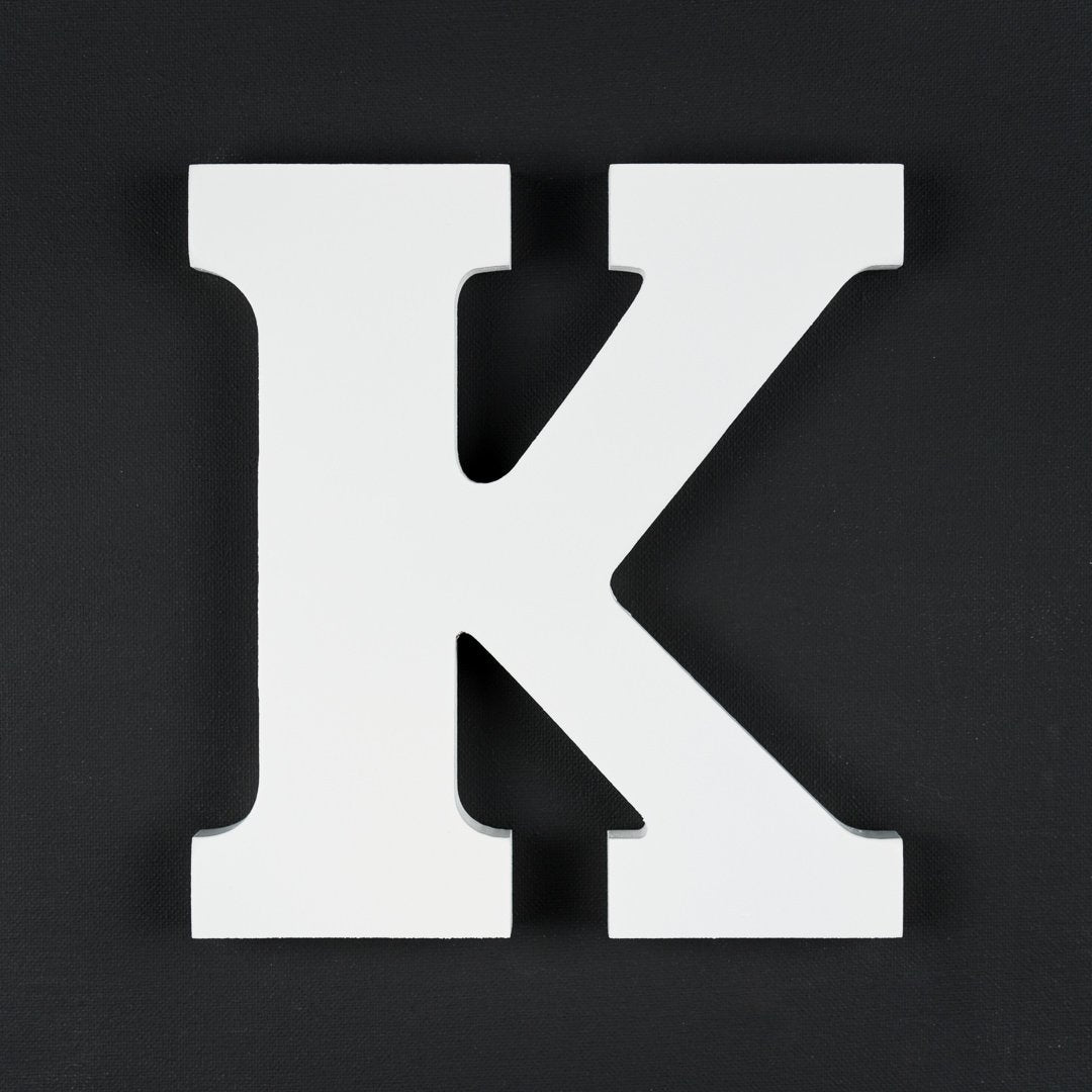 K timber letter