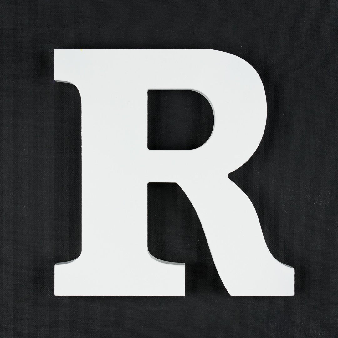 R timber letter