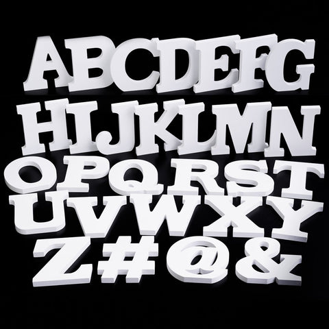 timber letters