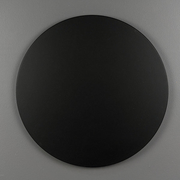 Black Primed Round art boards all sizes