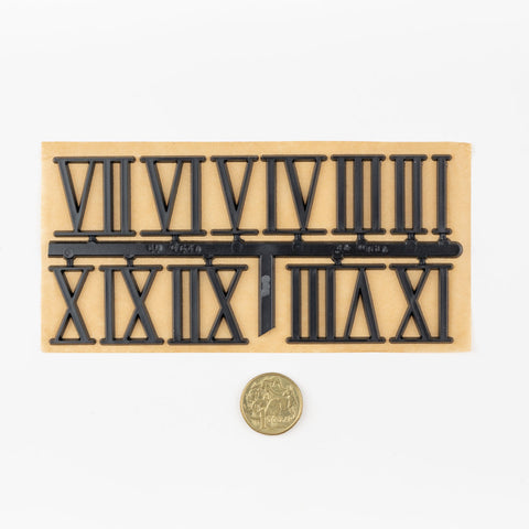Roman Numeral Clock Numbers Set