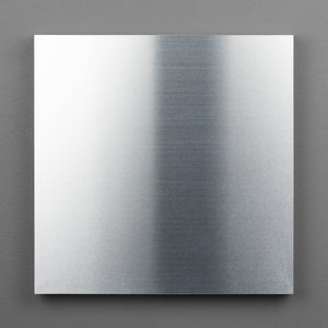 Raw Aluminium surface Square Art Boards