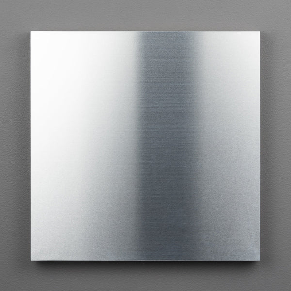 Raw Aluminium surface Square Art Boards