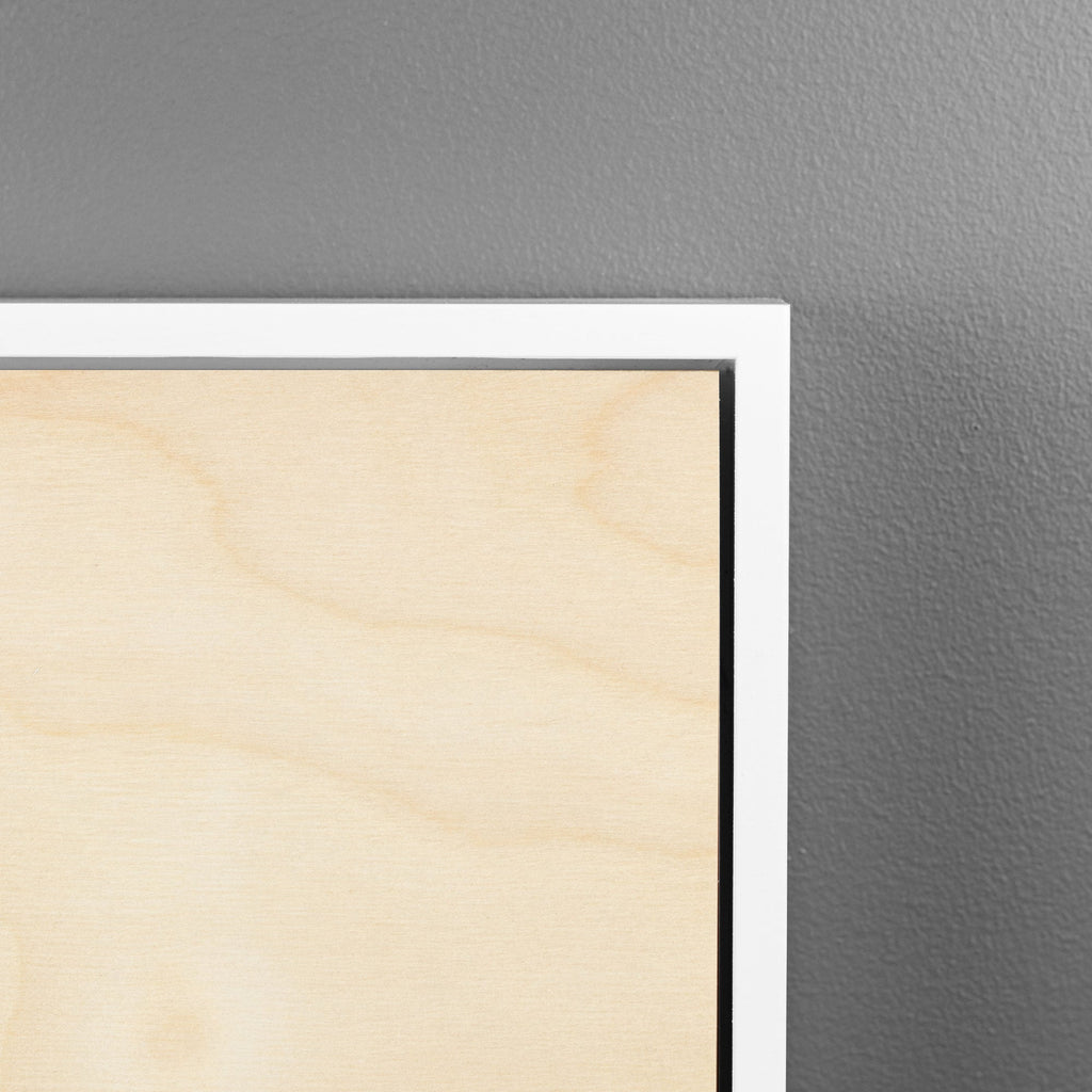 Float Frame Shadow Box White Shadow Box Floating Frame with Premium Birch Art Board – Art ...